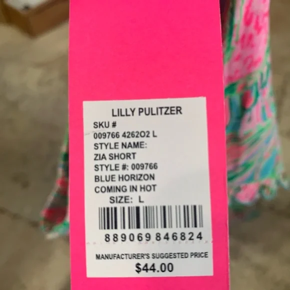 Lilly Pulitzer Girls Zia Shorts - Picture 8 of 8